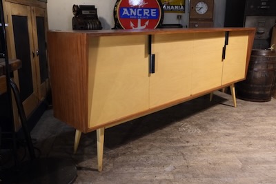 enfilade design moderniste Charron vintage 1960